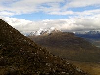 Liathach from the descent Liathach from the descent