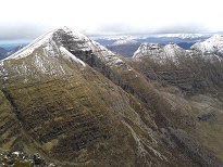Sgurr Mhor and the Horns from Tom na Gruagaich Sgurr Mhor and the Horns from Tom na Gruagaich