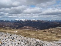 The view north to the Cairngorms The view north to the Cairngorms