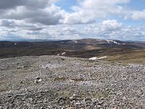 Looking west to Beinn Dearg Looking west to Beinn Dearg