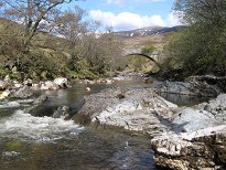 The bridge near Marble Lodge The bridge near Marble Lodge
