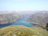 Loch Hourn and Barrisdale Bay Loch Hourn and Barrisdale Bay