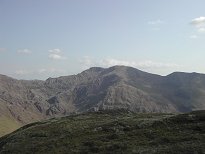 Meall Buidhe from above Mam Barrisdale Meall Buidhe from above Mam Barrisdale