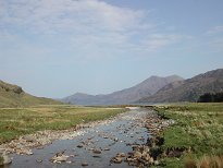 Beinn Sgritheall from the bridge Beinn Sgritheall from the bridge