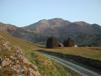 Evening sun on Luinne Bheinn Evening sun on Luinne Bheinn