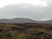 Meall Corranaich, seen from the car park Meall Corranaich, seen from the car park