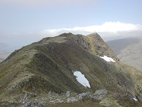 The main summit ridge from the East Top The main summit ridge from the East Top