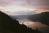 Loch Duich at sunset Loch Duich at sunset