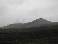 Beinn Cheathaich from the col Beinn Cheathaich from the col