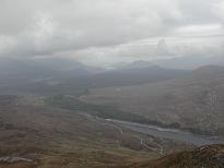 Loch Treig from the ridge Loch Treig from the ridge
