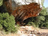 The overhanging rock The overhanging rock