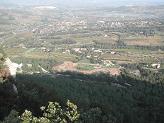 The view north - in the distance are the towns of la Cadière d’Azur and le Castellet The view north - in the distance are the towns of la Cadière d’Azur and le Castellet